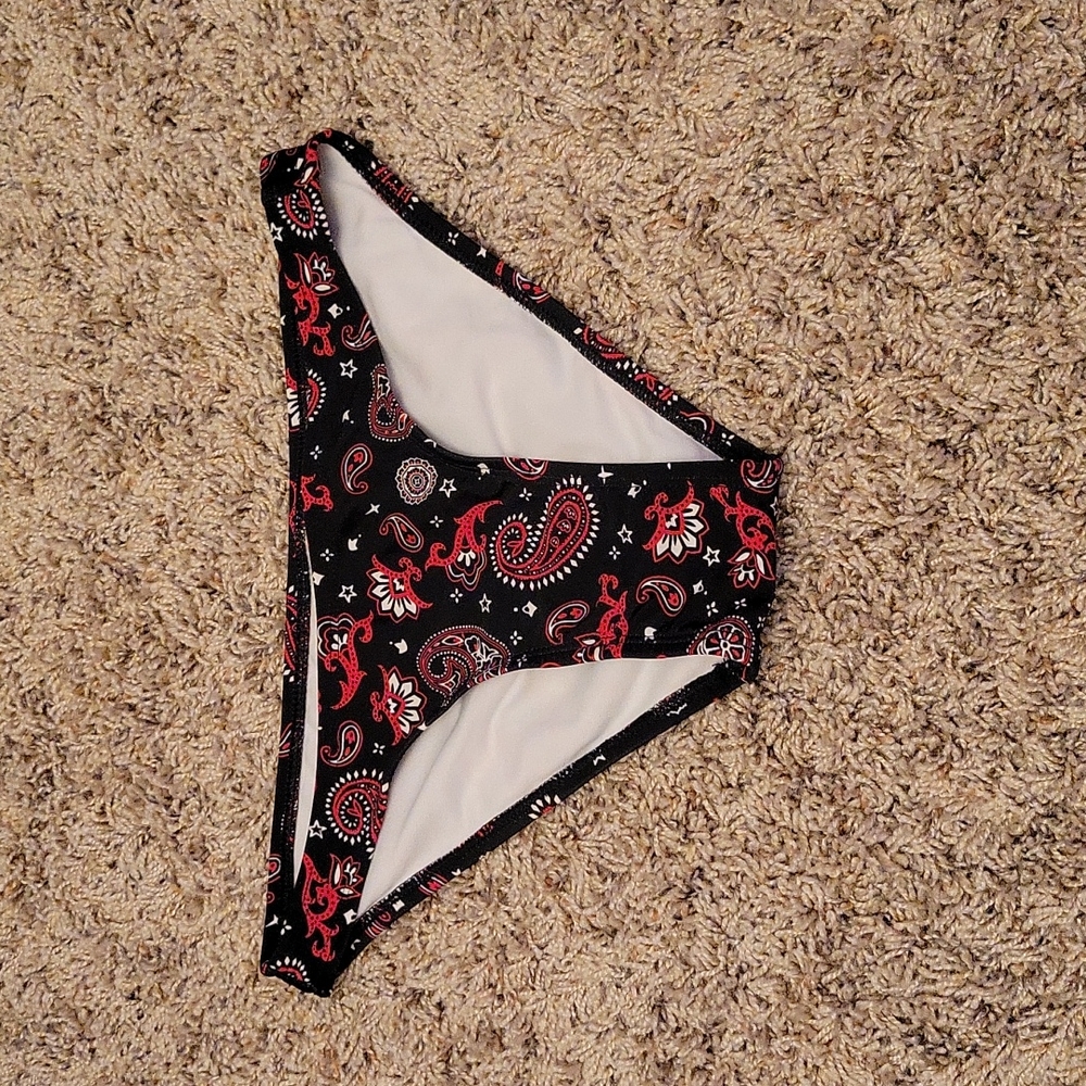 Paisley bikini bottoms